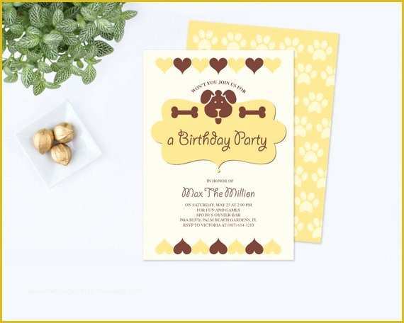 dog-birthday-party-invitations-templates-free-of-kids-birthday-party