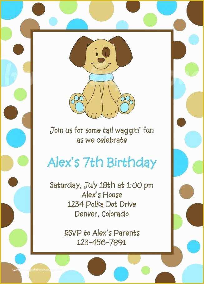 Dog Birthday Party Invitations Templates Free Of Puppy Birthday Party Invitations Template White Dog