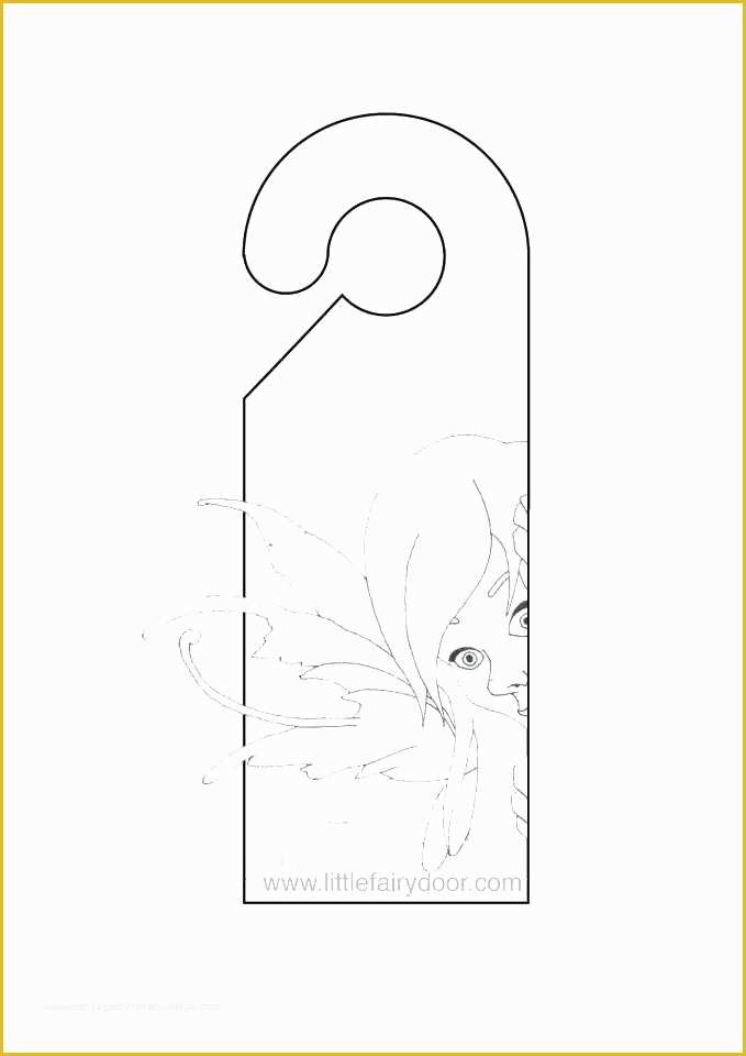 Door Knob Flyer Template Free Of Best Door Hangers Do Not Disturb Printable