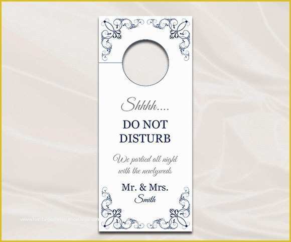 Door Knob Flyer Template Free Of Do Not Disturb Door Hanger Template Word Templates