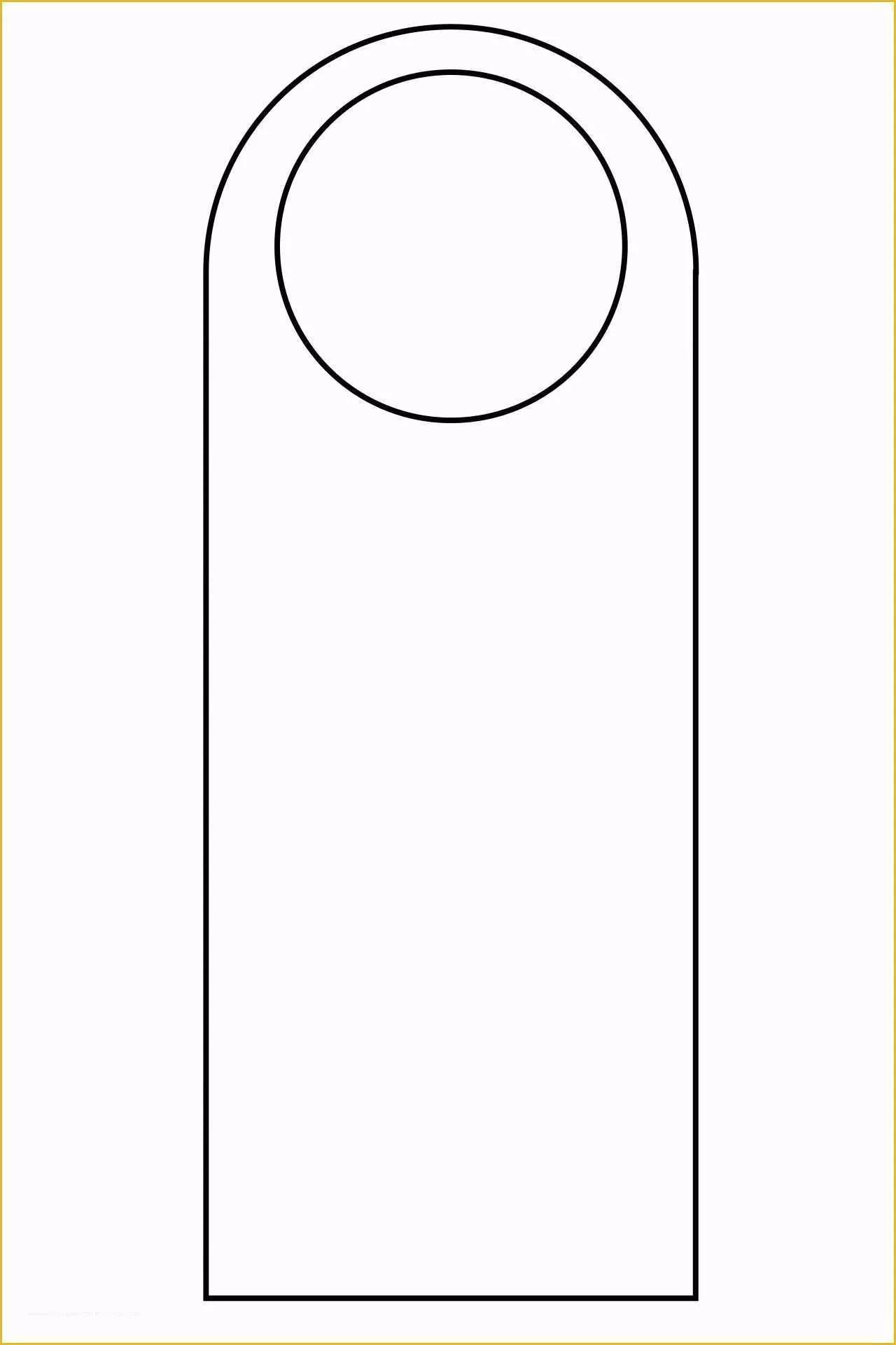 Template Door Hanger template-door-hanger