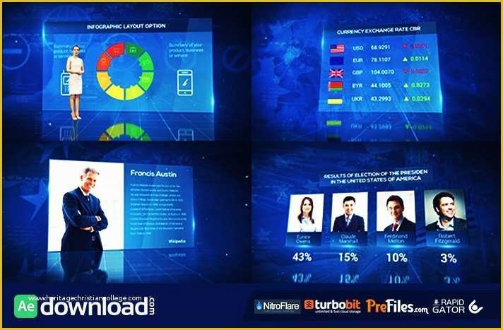 Download after Effects Templates for Free Of 10 top Hud Infographics Free after Effects Templates