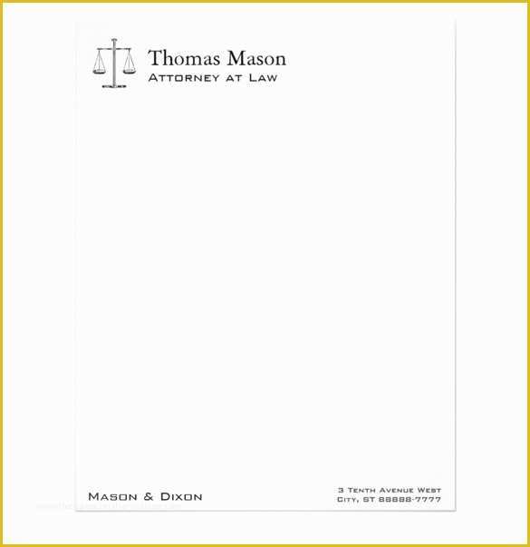 Download Free Legal Letterhead Templates Of 11 Legal Letterhead Templates Free Word Pdf format