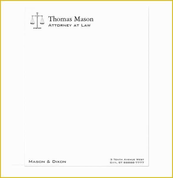 Download Free Legal Letterhead Templates Of 11 Legal Letterhead Templates Free Word Pdf format