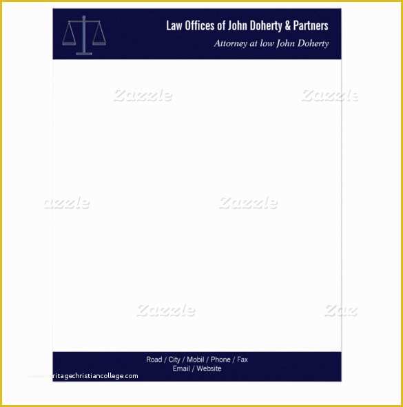 Download Free Legal Letterhead Templates Of 11 Legal Letterhead Templates Free Word Pdf format