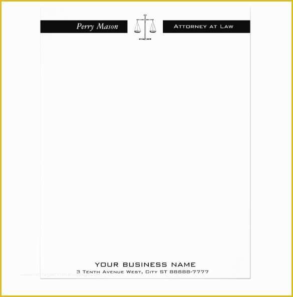 Download Free Legal Letterhead Templates Of 11 Legal Letterhead Templates Free Word Pdf format