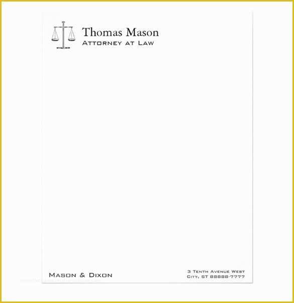 Download Free Legal Letterhead Templates Of Legal Letterhead Templates Free Sample Example