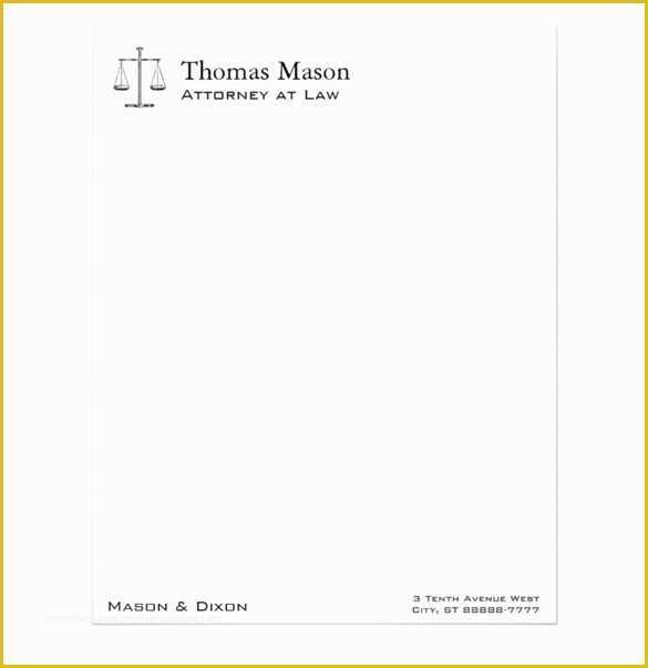 Download Free Legal Letterhead Templates Of Legal Letterhead Templates Free Sample Example