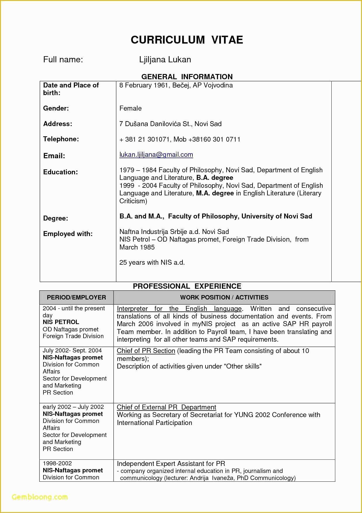 Download Free Resume Templates 2017 Of Resume Templates Word Free Download 2017 – Resume Simple