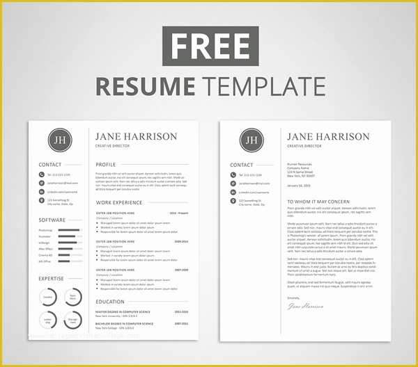 Download Microsoft Word Resume Templates Free Of 20 Editable Resume Template Microsoft Word Download now