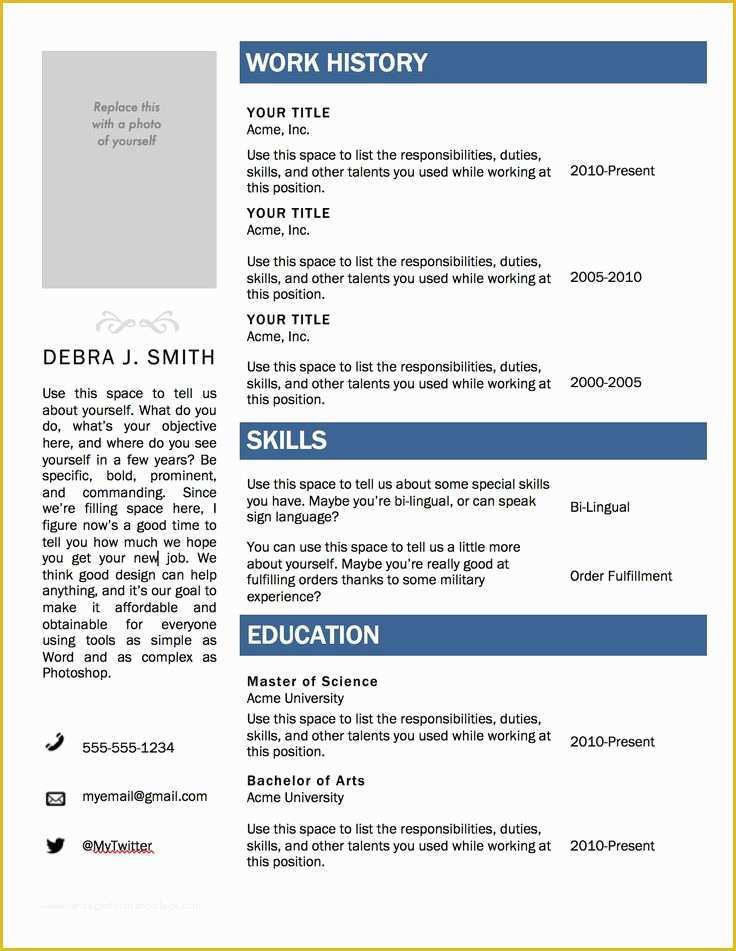 Download Microsoft Word Resume Templates Free Of Best 25 Resume Templates Free Ideas On Pinterest