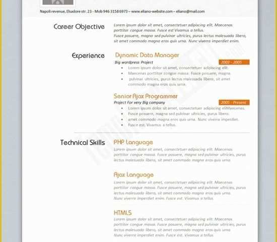 Download Microsoft Word Resume Templates Free Of Download 35 Free Creative Resume Cv Templates Xdesigns