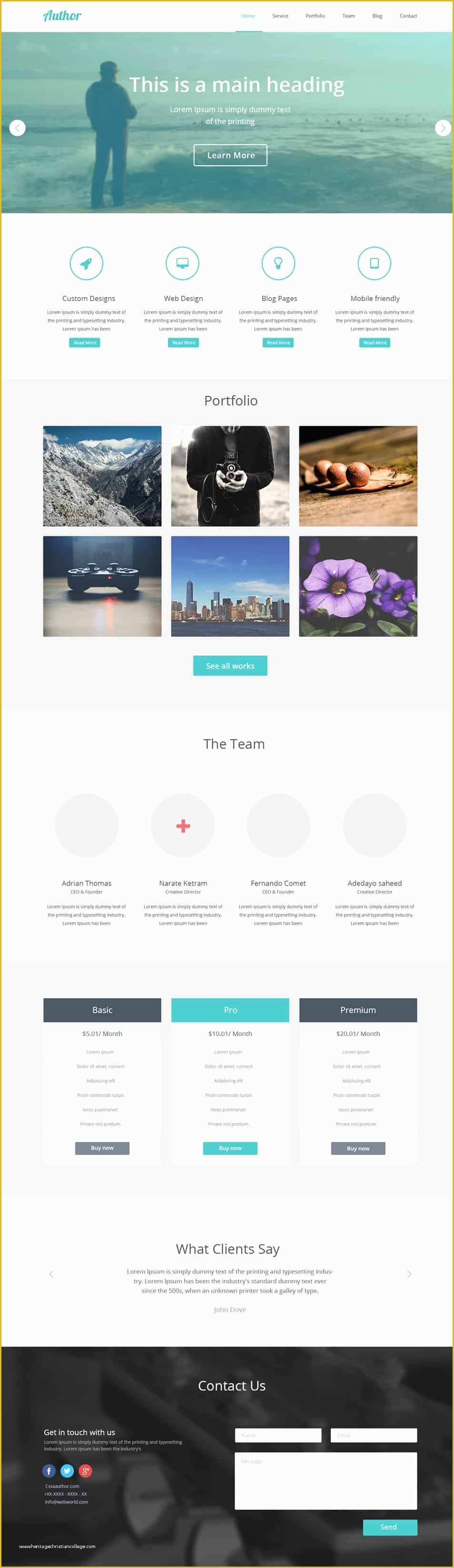 Dreamweaver Landing Page Templates Free Of 16 Best Free Dreamweaver Templates 85ideas