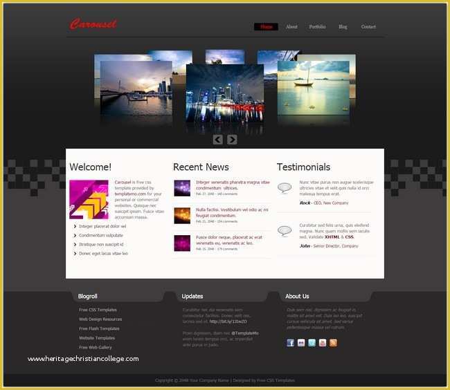 Dreamweaver Landing Page Templates Free Of 45 Best Free Dreamweaver Templates