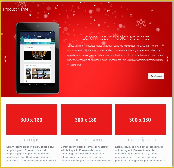 Dreamweaver Landing Page Templates Free Of Christmas Product Landing Page Template Templates