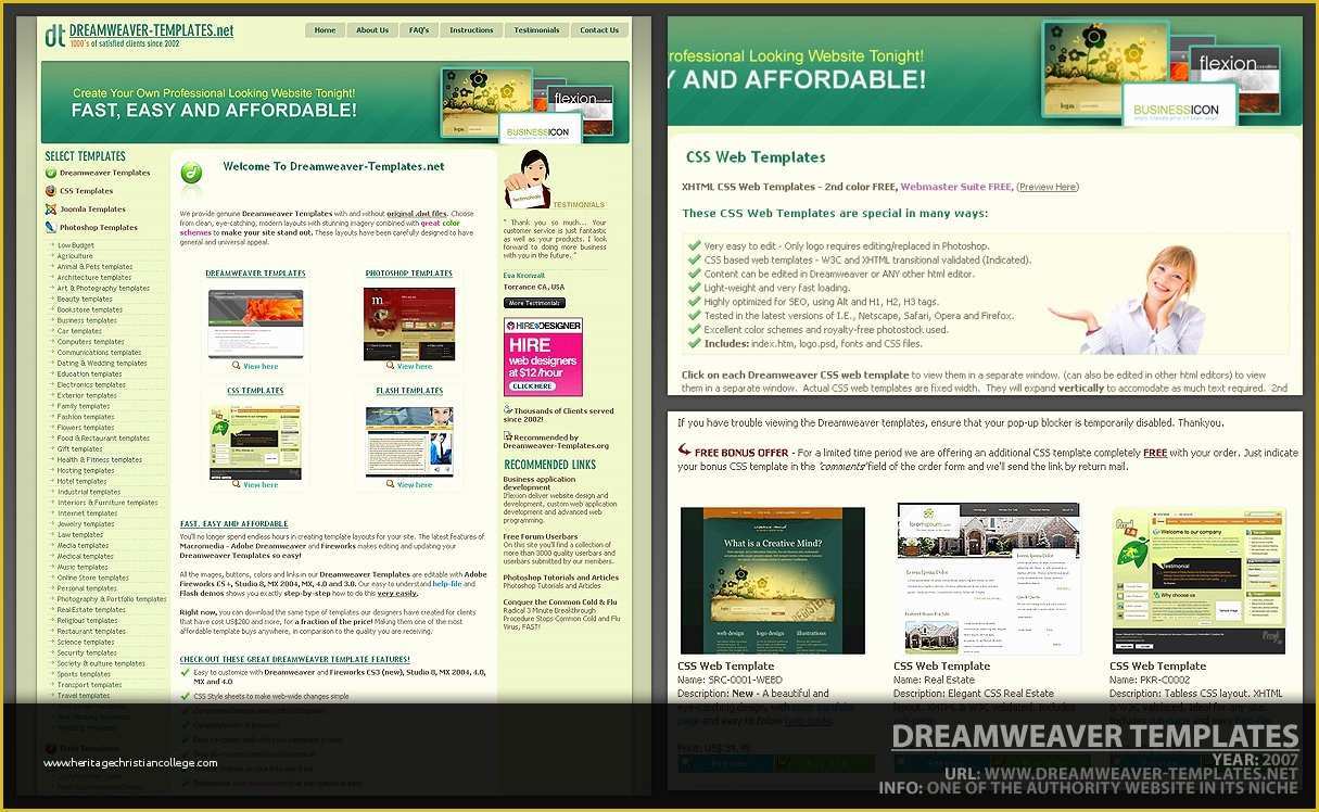 Dreamweaver Photo Gallery Templates Free Of Dreamweaver Template by Designcode On Deviantart