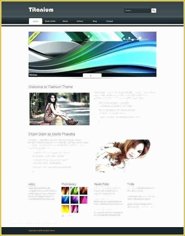 Dreamweaver Photo Gallery Templates Free Of Template Dreamweaver Line University Templates