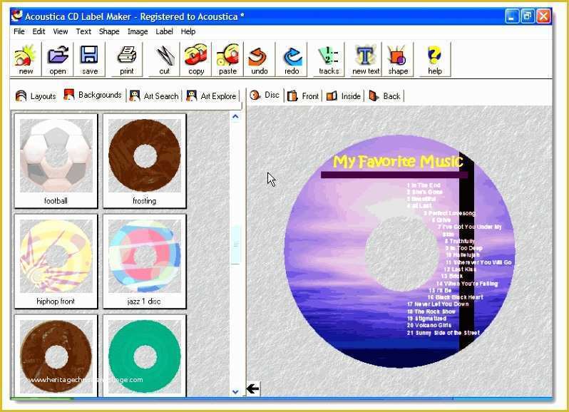 Dvd Design Templates Free Download Of 5 Cd Label Template for Mac Free Download