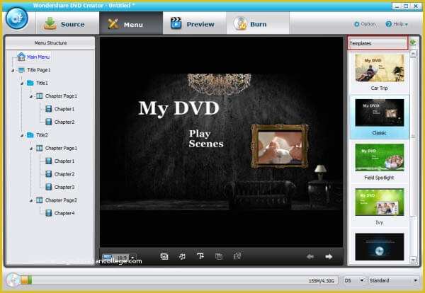 Dvd Flick Menu Templates Free Download Of Dvd Creator Windows 10 Burn Video Mp4 Avi Wmv to Dvd In