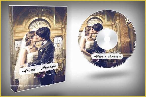 Dvd Template Psd Free Download Of Elegant Wedding Dvd Cover Templates Creative Market