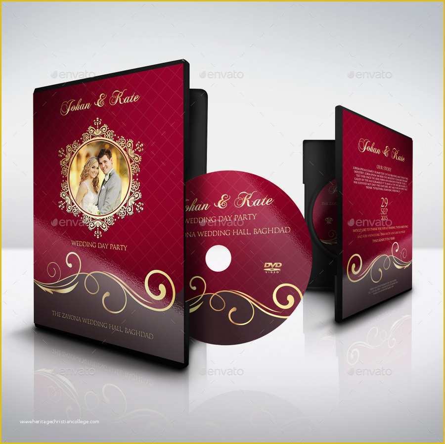 Dvd Template Psd Free Download Of Wedding Cd Dvd Cover – Free Psd Brochure Template