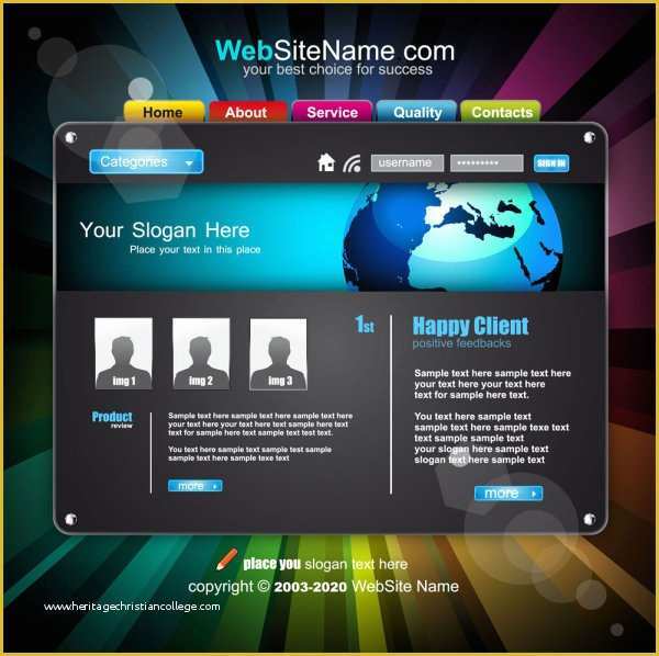 Dynamic Flash Website Templates Free Download Of the Trend Of Dynamic Website Templates 05 Vector