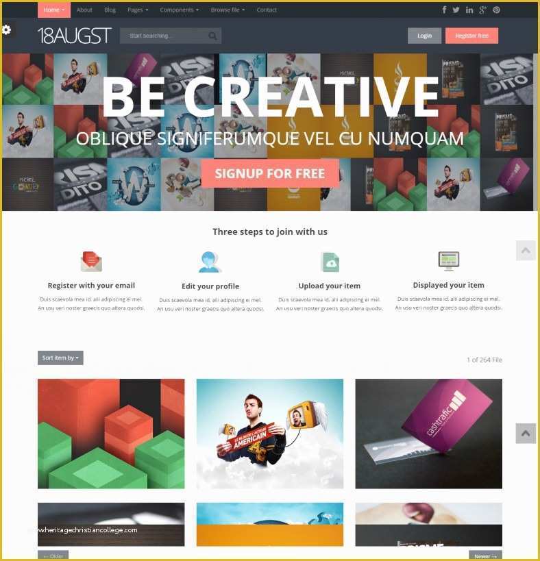 Dynamic Responsive Website Templates Free Download Of 19 Best HTML Gallery Templates & themes
