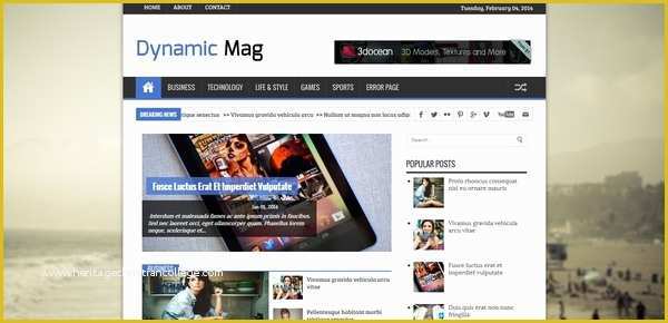 Dynamic Responsive Website Templates Free Download Of 25 Best Free Blogger Templates Developer S Feed