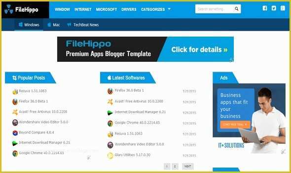 Dynamic Responsive Website Templates Free Download Of Filehippo Btemplates