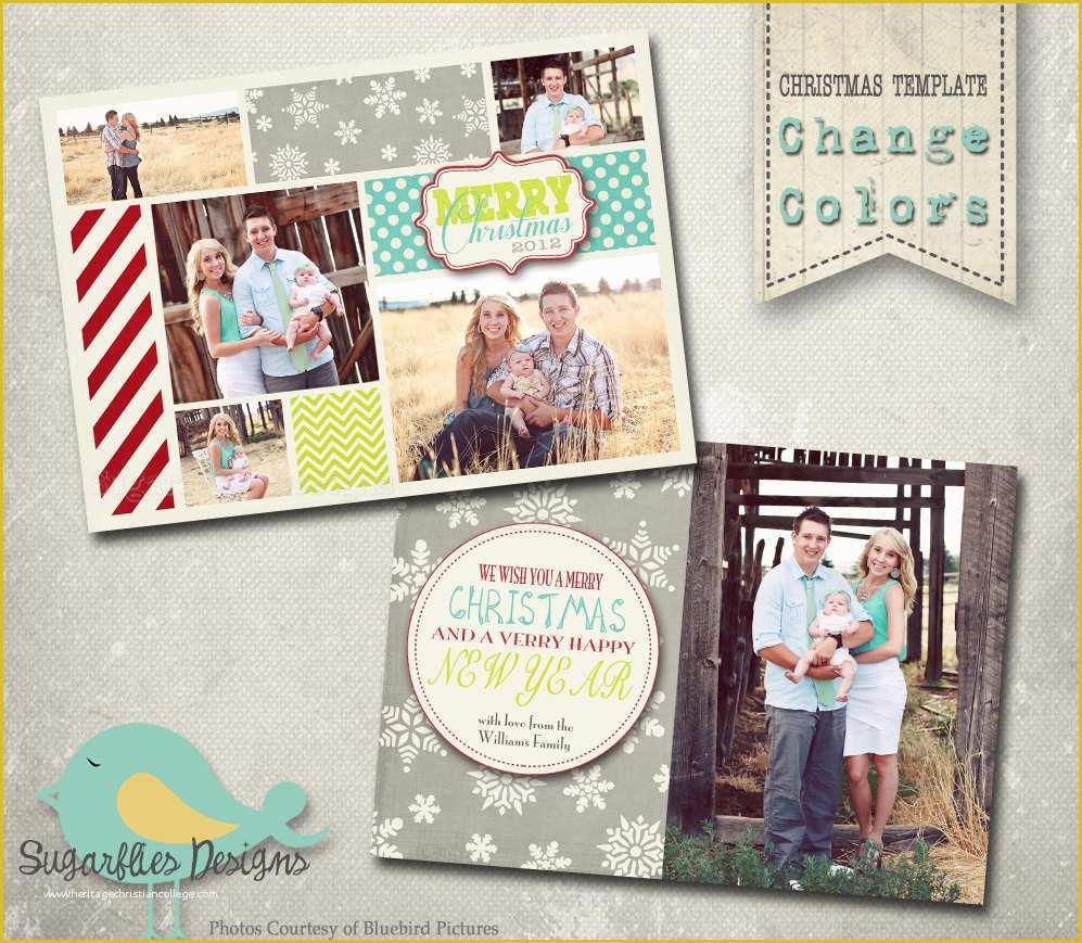 E Christmas Card Templates Free Of Christmas Card Template Photoshop Template Family Christmas