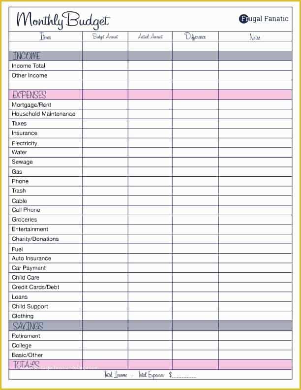Easy Budget Spreadsheet Template Free Of 10 Bud Templates that Will Help You Stop Stressing