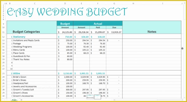 Easy Budget Spreadsheet Template Free Of 10 Free Household Bud Spreadsheets for 2018