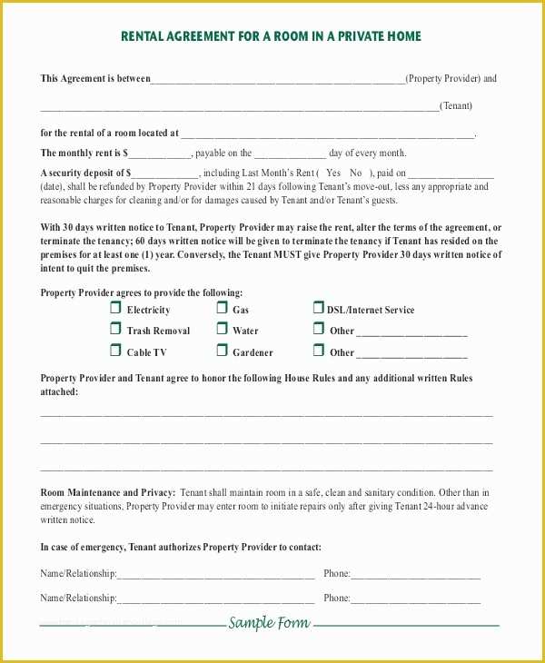 Easy Free Rental Agreement Template Of 42 Simple Rental Agreement Templates Pdf Word