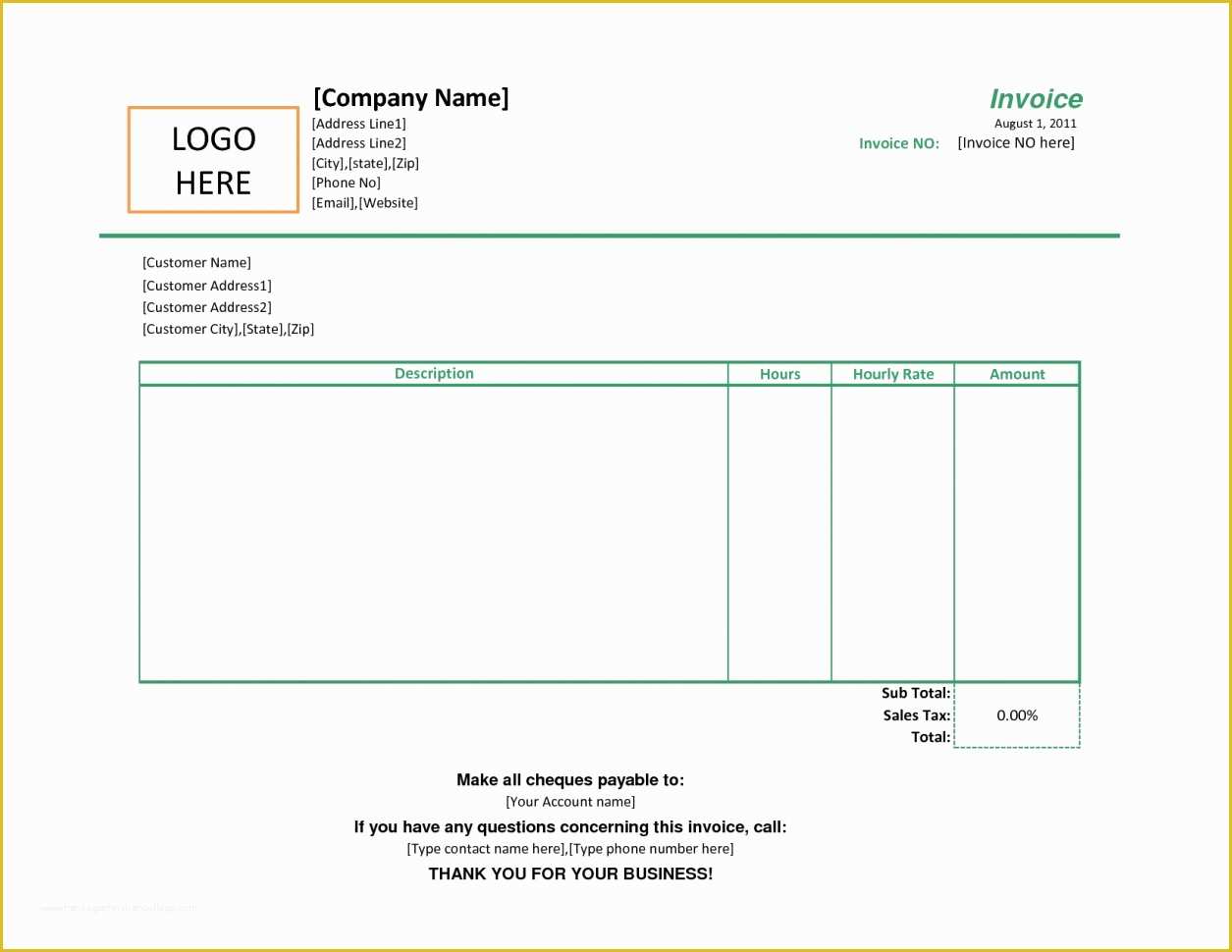 Easy Invoice Template Free Of Simple Invoice Maker Invoice Template Ideas