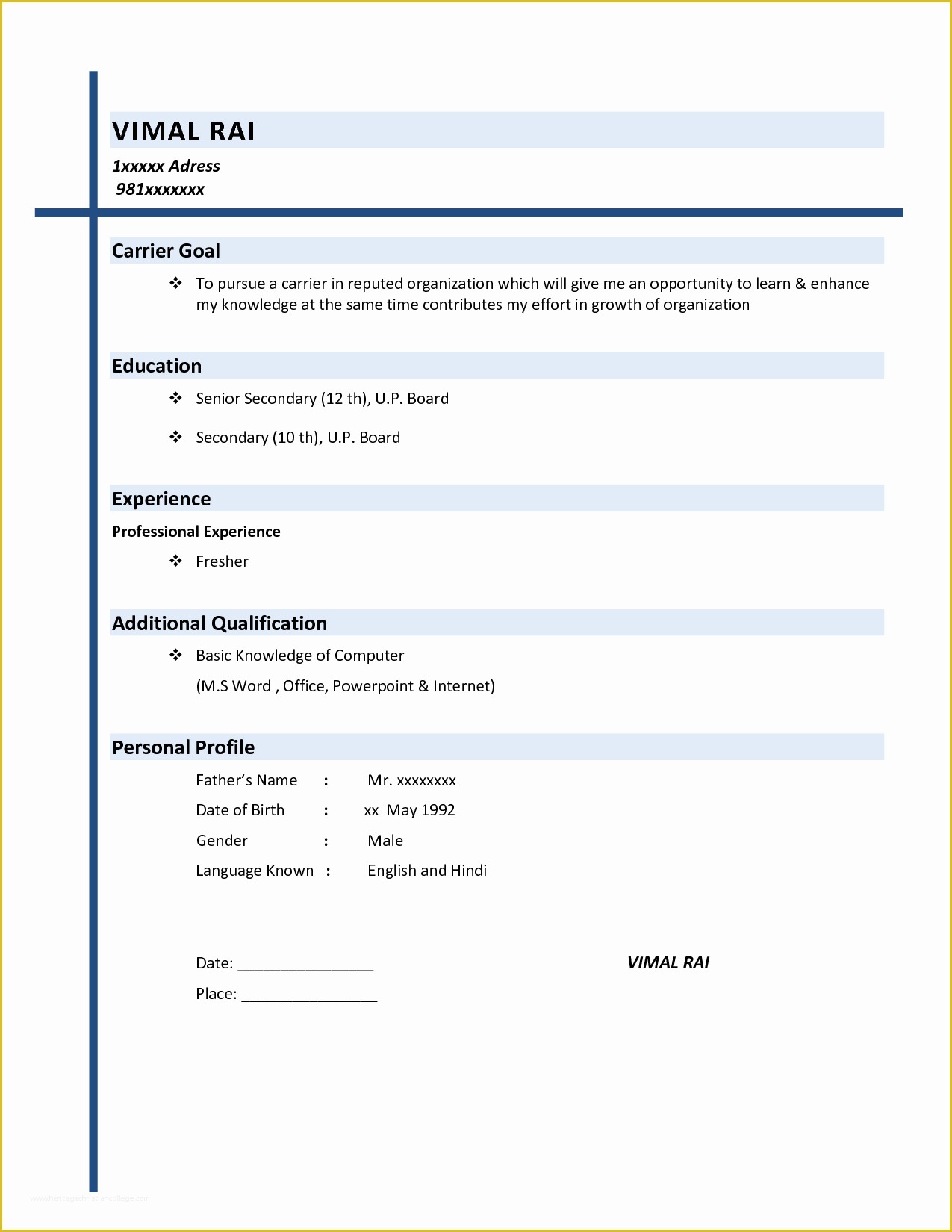 Easy Resume Template Free Of Instant Resume Template Professional for Word formal