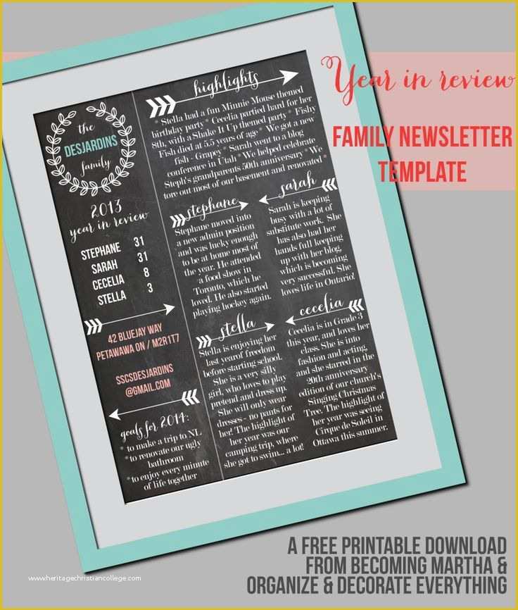 Easy to Use Newsletter Templates Free Of 11 Best Images About Sample Newsletters On Pinterest