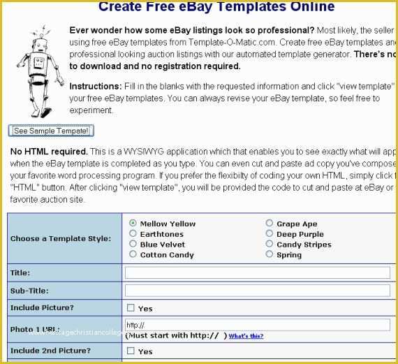 Ebay Description Template Free Of How to Find A Free Ebay Seller Template