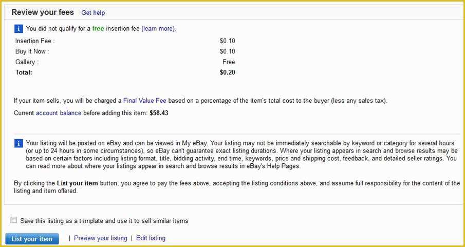 Ebay Description Template Free Of Prehensive Guide to Selling Sports Cards On Ebay