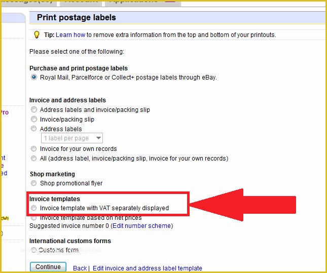 Ebay Selling Templates Free Of Vat Receipt the Ebay Munity