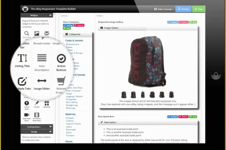 Ebay Template Creator Free Of Wid Chimp