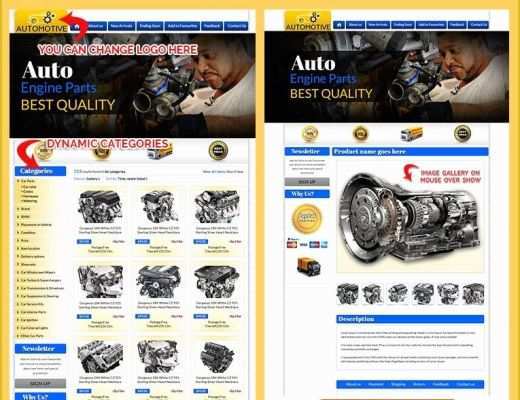 Ebay Template Design Free Of Auto Parts Professional Ebay Templates &amp; Item Description