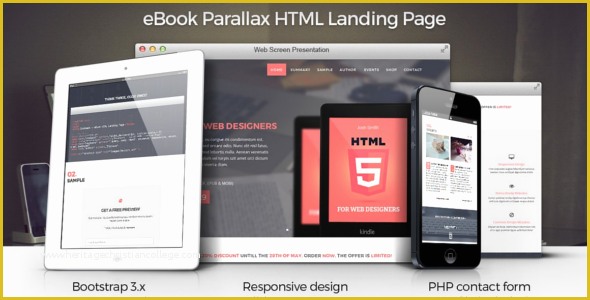 Ebook Landing Page Template Free Of 19 Ebook Landing Page Templates Free & Premium Templates