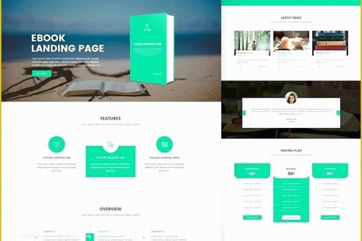 Ebook Landing Page Template Free Of Best Landing Page Template to Sell Your Line Free Ebook