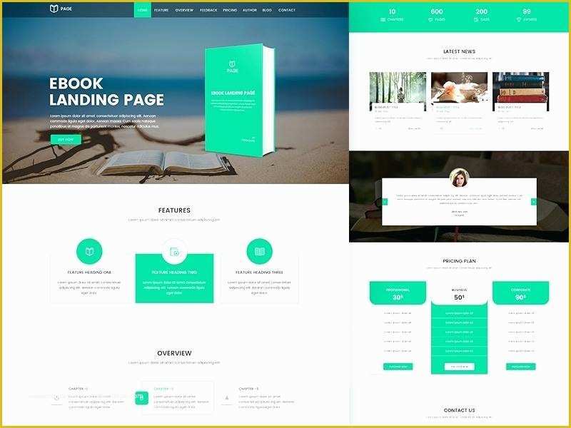 41 Ebook Landing Page Template Free