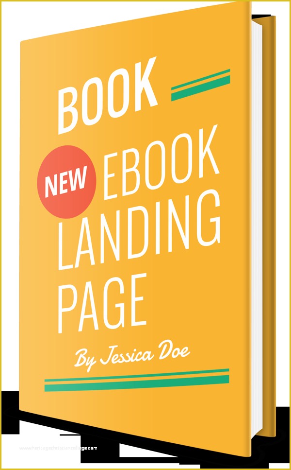 Ebook Landing Page Template Free Of Book Responsive Ebook Landing Page by Pixininja