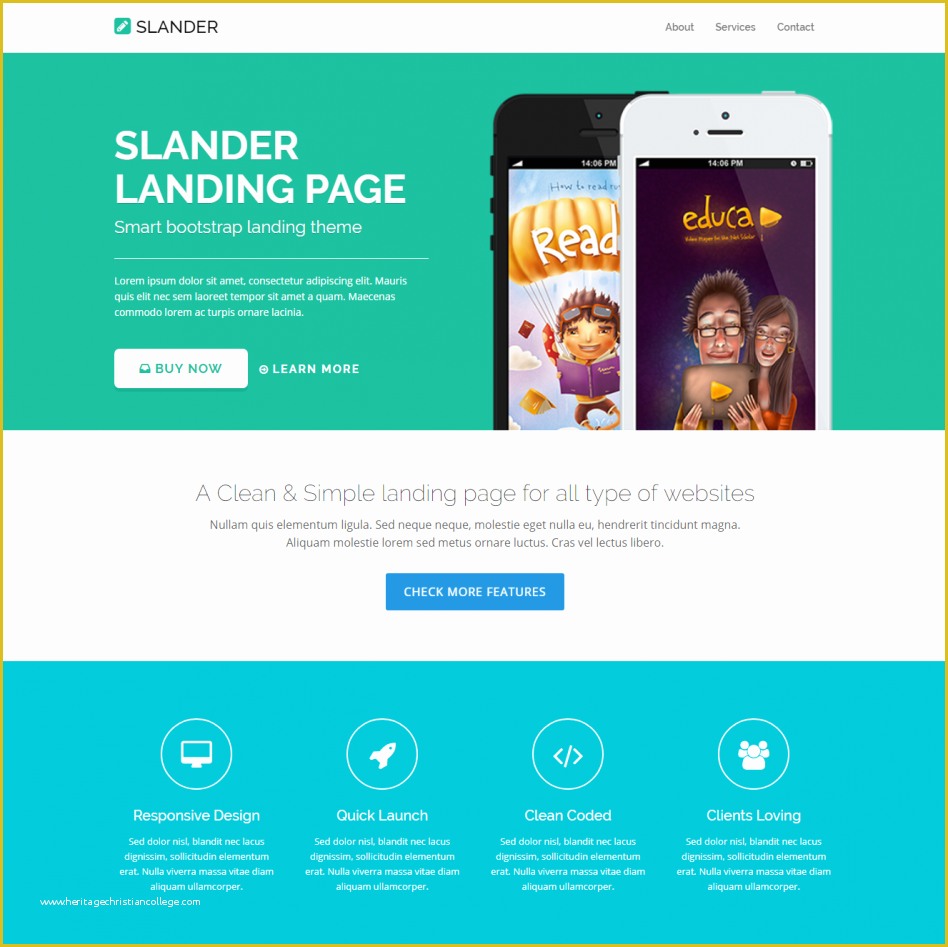 Ebook Landing Page Template Free Of Emaus