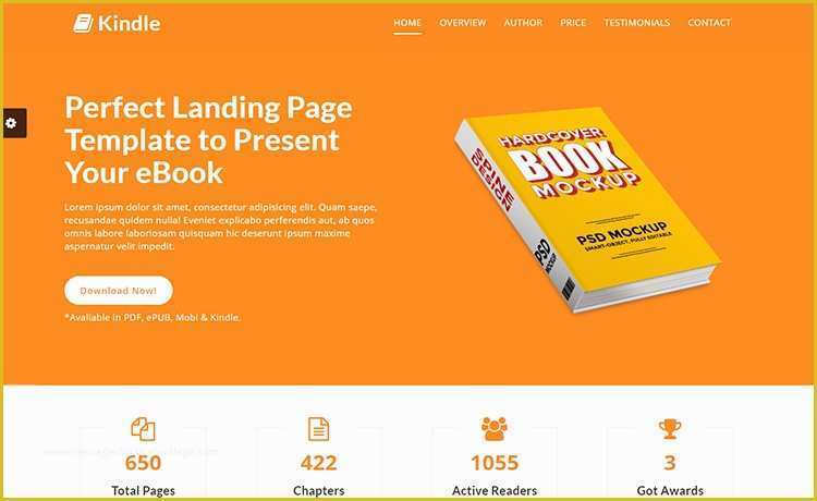 Ebook Landing Page Template Free Of Responsive Free HTML5 Ebook Landing Template with Working