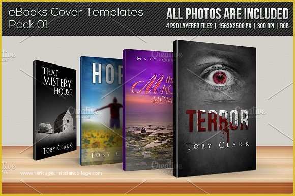 Ebook Template Word Free Download Of 4 Ebook Cover Templates Pack 01 Templates On Creative