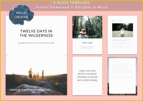 Ebook Template Word Free Download Of Ebook Template Word Word Template for Modern Proposal