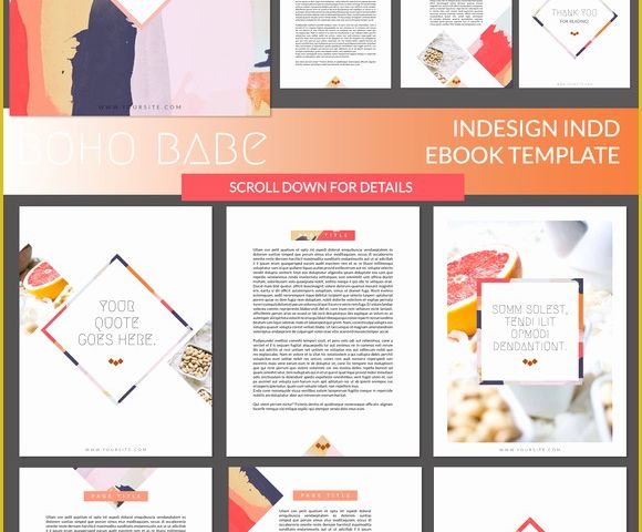 Ebook Templates Free Download Of Ebook Cover Template for Bundle Designtube Creative